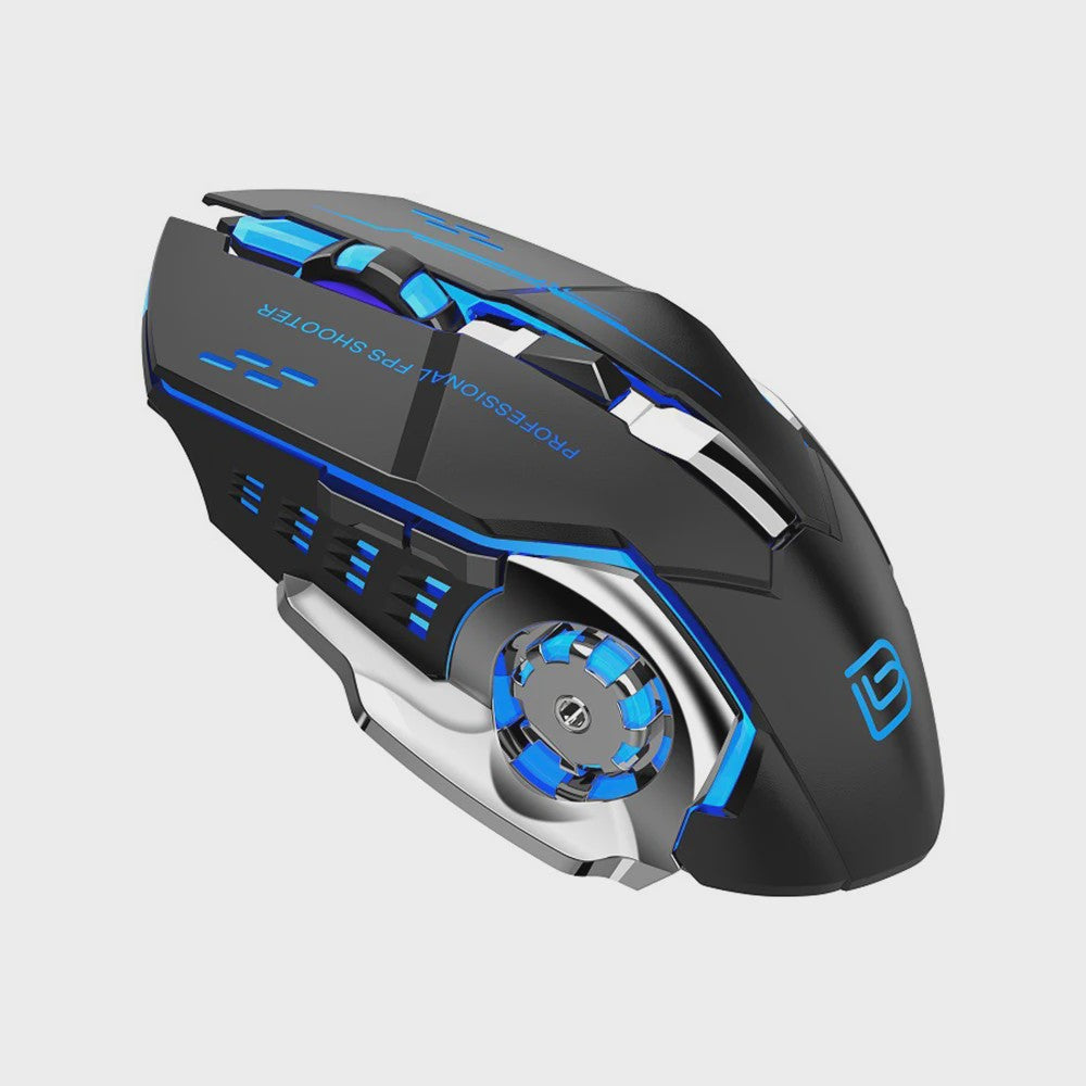 Oplaadbare Gaming Muis: Dual Mode Bluetooth 5.2 & 2.4G Wireless, 3600 DPI