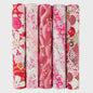 5x Japanse Katoen Stofjes Bundel - 25x25cm of 50x50cm - Patchwork & Quilt