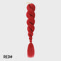 Ombre Jumbo Synthetisch Vlecht Haar - 2-Tone Kleuren voor DIY Kapsels