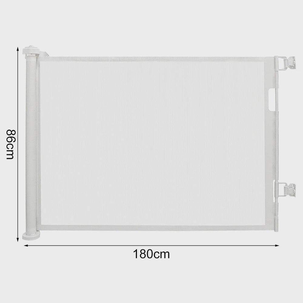 Intrekbare Veiligheidshekje voor Baby's en Huisdieren, 0-150cm Breed, Binnen & Buiten