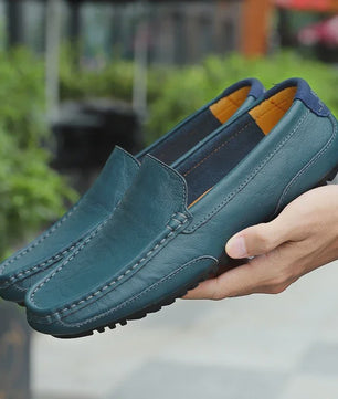 Luxe Leren Heren Moccasins - Ademend, Comfortabel & Stijlvol