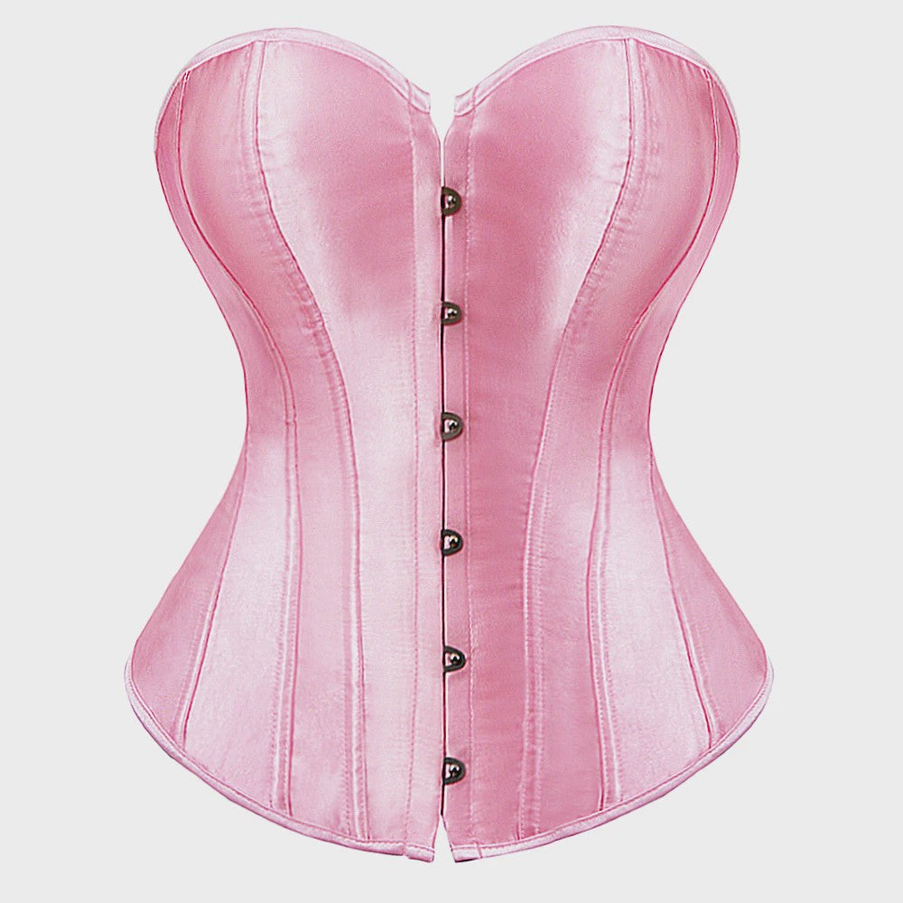 Victoriaans Corset Bustier met Vetersluiting - Plus Size & Vintage Stijl