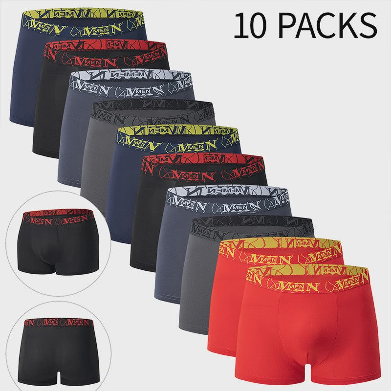 Set van 5 of 10 Heren Boxershorts - Comfortabel, Modieus en Elastische Taille