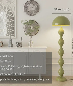 Nordic Design Mushroom LED Vloerlamp - Sfeervolle Verlichting voor Woonkamer & Slaapkamer