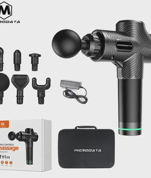 Professionele Massage Gun met LCD Touchscreen - 30 Snelheden voor Diepe Spierontspanning