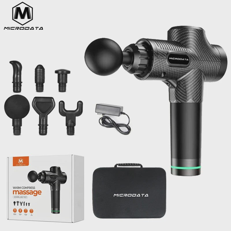 Professionele Massage Gun met LCD Touchscreen - 30 Snelheden voor Diepe Spierontspanning