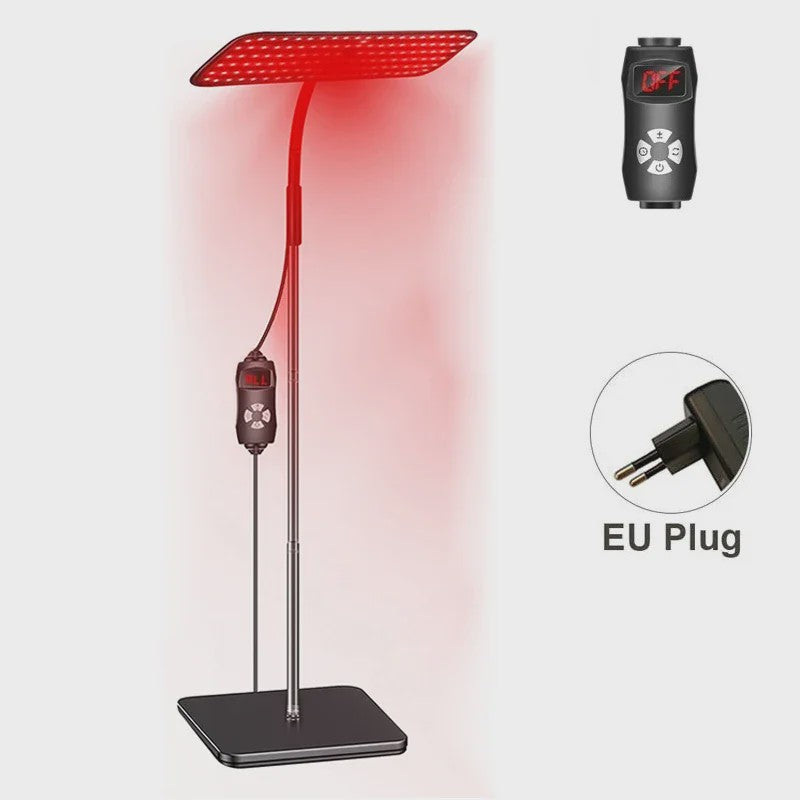 LED Roodlichttherapie Paneel met Standaard - 660nm & 850nm Nabij-Infrarood