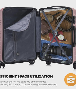 3-delige Koffer Set: 20-inch Trolley, Reistas & Toilettas - Compleet voor Vakantie