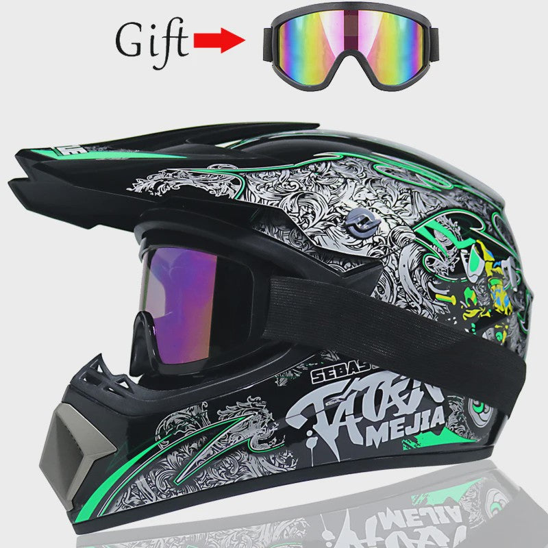 Off-Road Motorcross Helm voor Kinderen & Jongeren - Veilig & Stijlvol