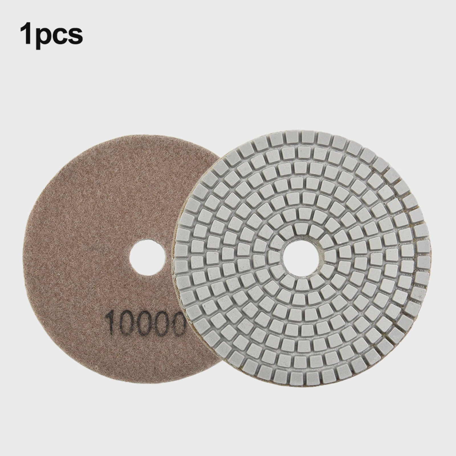 4-Inch Diamant Polijstschijven Set (30-10000 Grit) voor Nat/Droog Gebruik - Steen, Beton, Marmer
