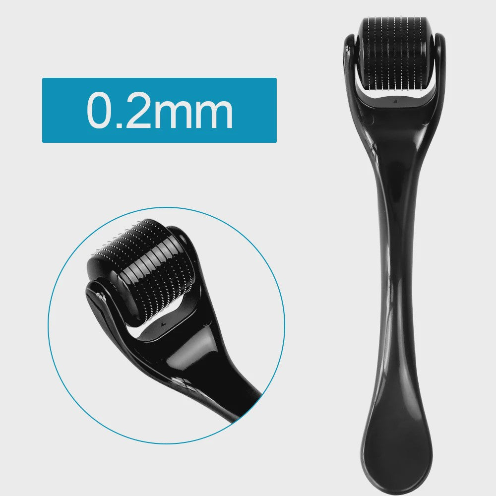 Derma Roller DRS 540 Titanium Micro Needling Roller voor Gezicht, Haar en Baardgroei