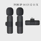 Draadloze Lavalier Microfoon voor iPhone, Android & Laptop - Helder Geluid & Ruime Ontvangst