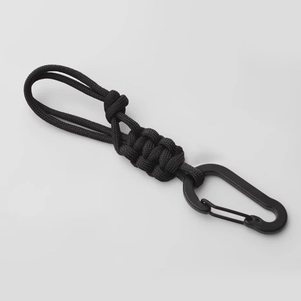 Multifunctionele Outdoor Fleshouder & Sleutelhanger met Karabijnhaak