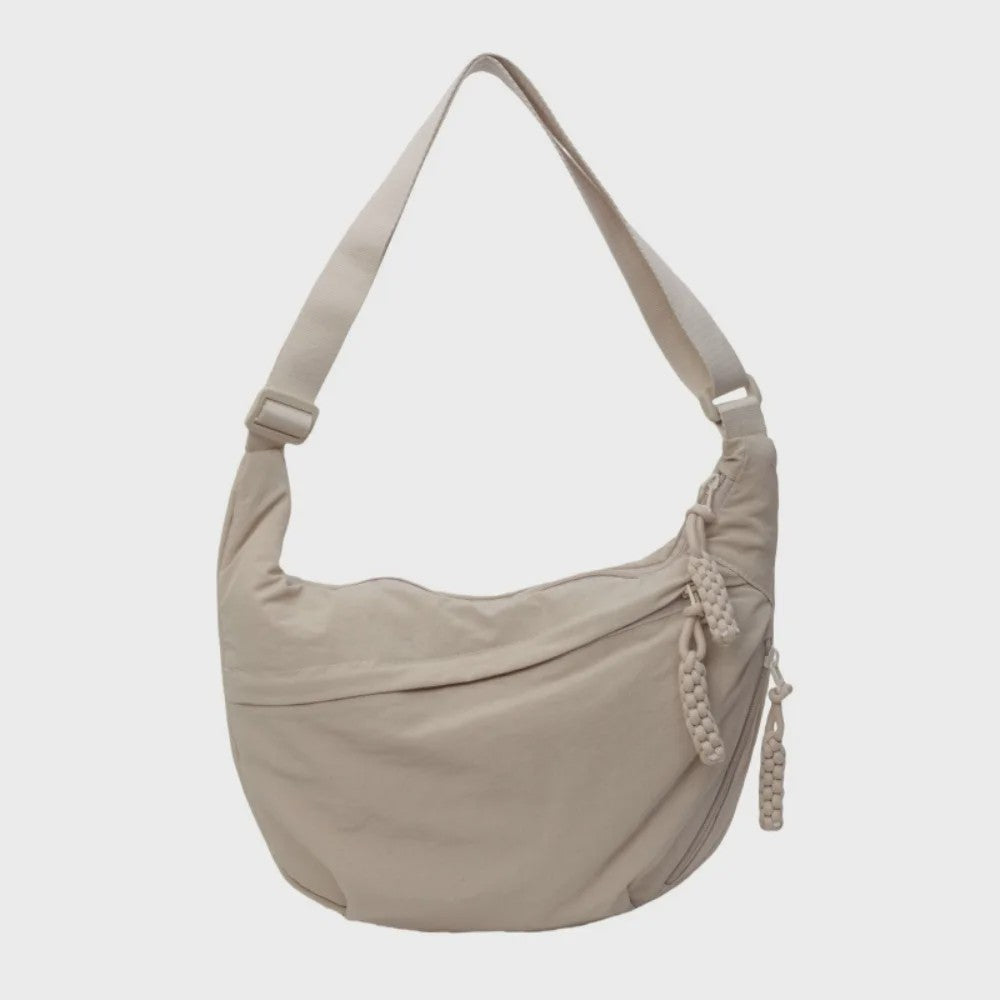Modieuze Canvas Crossbody Tas - Grote Capaciteit Schoudertas