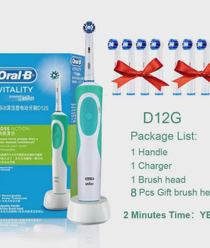 Oral-B Vitality 3D White Elektrische Tandenborstel - Roterende Reiniging & Inductieladen