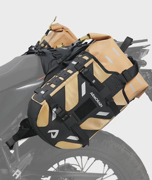 Waterdichte Motor Zijkoffers 40L - Rackless Panniers voor Avontuurlijke Motortochten