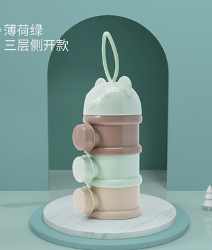 Babydoos Melkpoeder & Snack Container - Gelaagd & Draagbaar