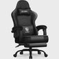 Ergonomische Gaming Stoel met Verstelbare Rugleuning, Lendensteun en Voetensteun - Max 150kg