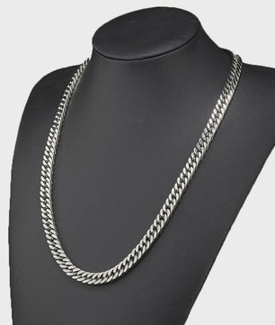 Zware Gepolijste RVS Curb Cuban Ketting - 10-17mm Breed - Waterdicht Sieraden voor Mannen & Jongens