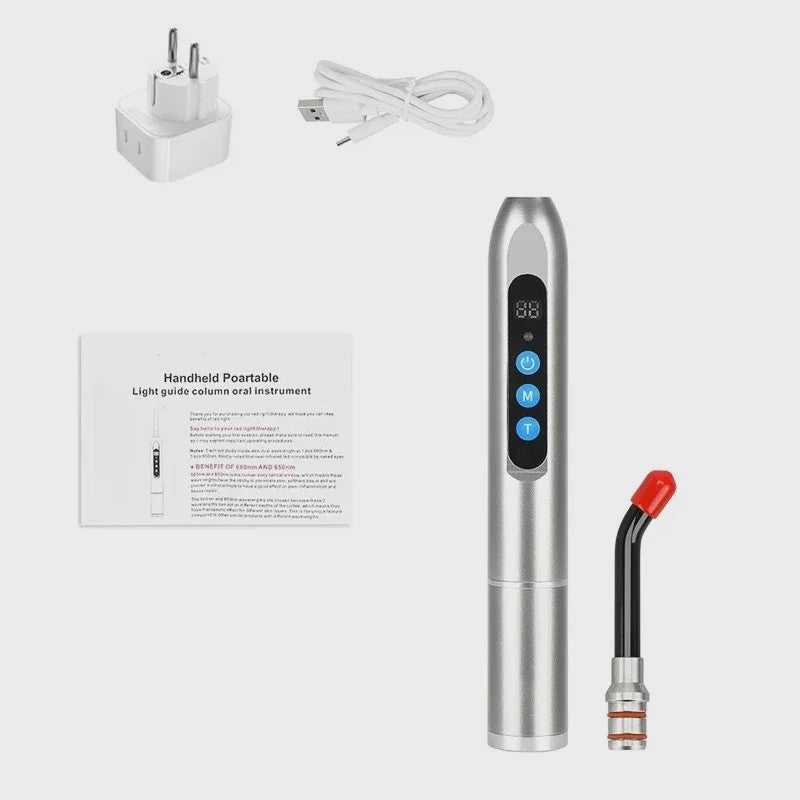 Rood Lichttherapie Apparaat voor Koortslip & Huidverzorging - 660nm/850nm LED