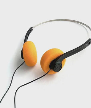 Retro 3.5mm Bedrade Koptelefoon - Universeel, Noise Cancelling, Lichtgewicht voor Muziek & Sport