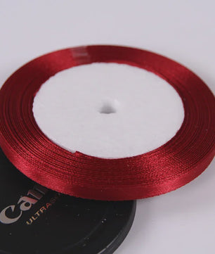 22 Meters/Roll 6mm Silk Satin Ribbons Christmas Halloween Birthday Party Gift Wrapping Ribbons DIY Handmade Crafts Material