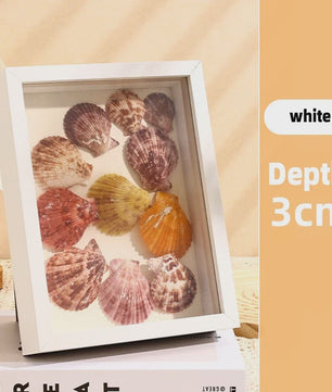 3D Houten Fotolijst - Diepte 3/5cm - Droogbloemen & Specimina