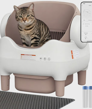 Automatische Zelfreinigende Kattenbak - Slimme APP-bediening & Geurcontrole