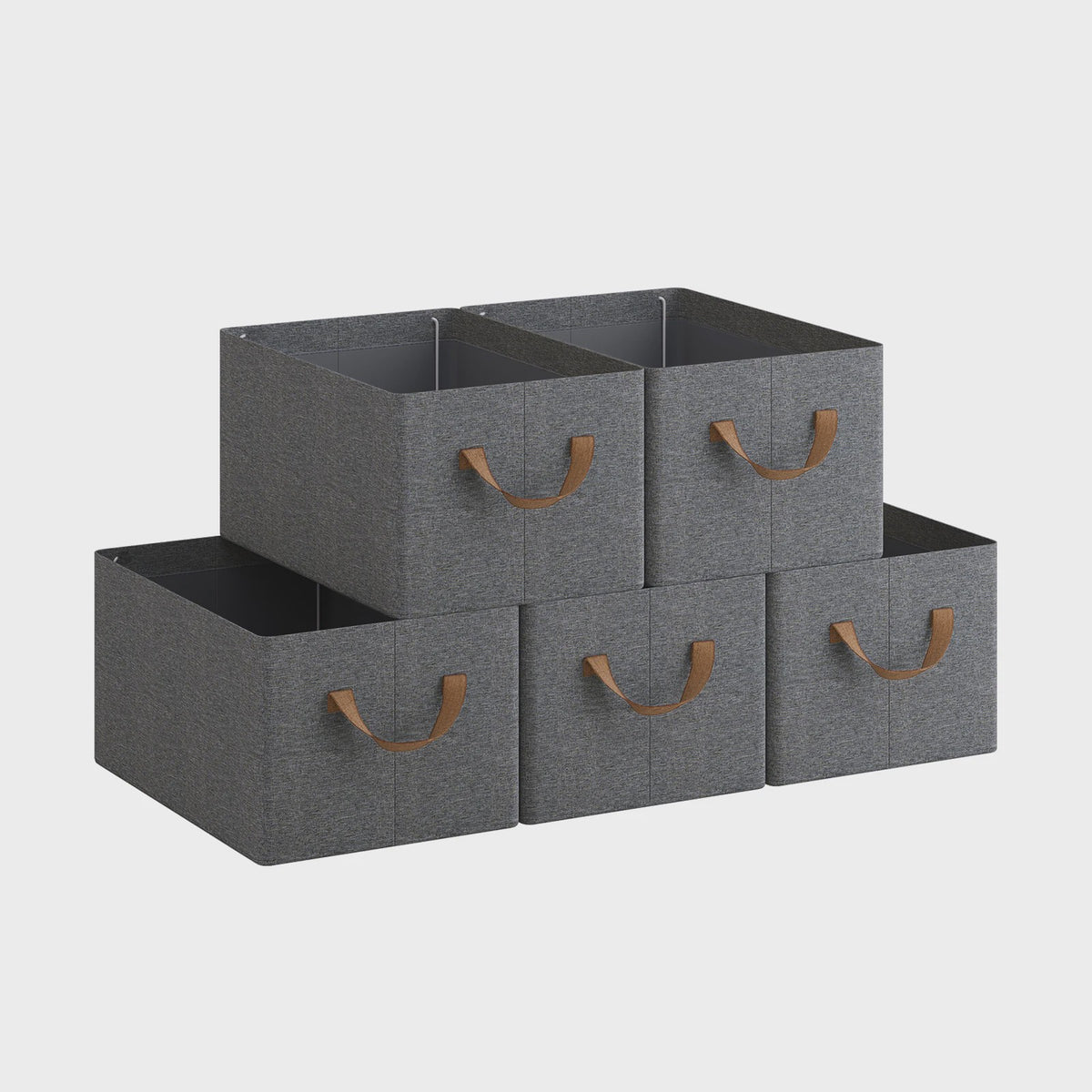 Opvouwbare Stoffen Opbergboxen (3/5/6 Stuks) - Organizer voor Kleding, Speelgoed & Kast