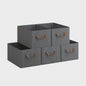 Opvouwbare Stoffen Opbergboxen (3/5/6 Stuks) - Organizer voor Kleding, Speelgoed & Kast