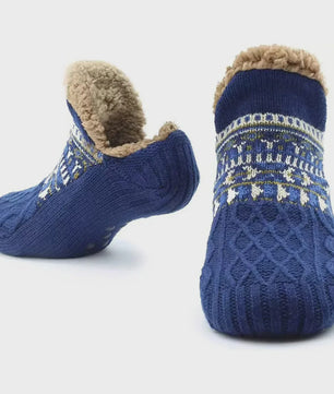 Super Warme Unisex Huissokken met Pluche Voering - Antislip & Comfortabel voor Winter