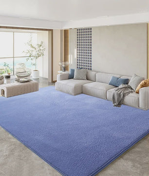 Zacht Coral Fleece Vloerkleed Grijs - Comfortabel voor Woonkamer, Slaapkamer & Kinderkamer