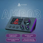 AJAZZ AKP03 Programmeerbaar Toetsenbord & Shortcut Controller voor Streaming, Trading en Audio