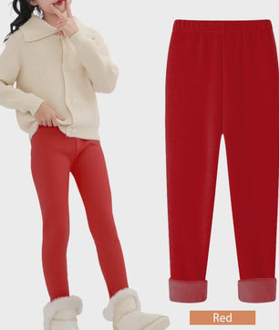 Warme Fleece Lined Leggings voor Meisjes (3-11 Jaar) - Zacht & Comfortabel