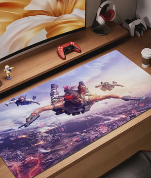 Anime Natural Rubber Gamer Office Decoration Home Mouse Pad Calls Of Duty Warzone Gaming Large Size Mouse Mat 90x40CM Mouse Pad