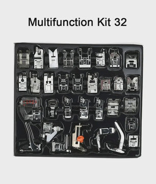 Uitgebreide Set Naaimachine Voetjes (11-82 Stuks) - Multifunctioneel voor Diverse Stijlen