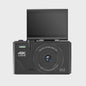 Witte Digitale Camera 64MP met 18x Zoom, WiFi & 3.0" Touchscreen - Ideaal voor Beginners, Kids, Reizen & Vlogging (64GB)