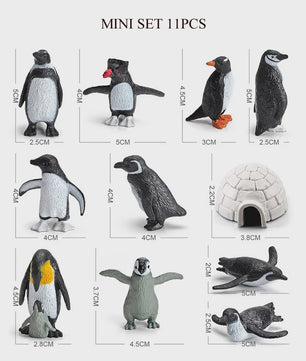 Mini Dieren Figuren Set: Oceaan & Zeeleven Speelgoed voor Kinderen