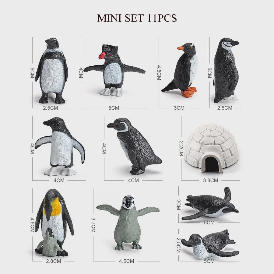 Mini Dieren Figuren Set: Oceaan & Zeeleven Speelgoed voor Kinderen