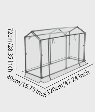 Mini Kas Tent - Eenvoudig Op te Zetten Kweekkas voor Binnen en Buiten