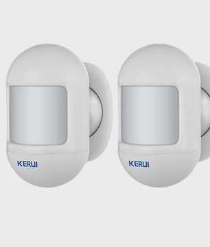 KERUI Draadloze Mini PIR Bewegingsmelder met Magnetische Voet