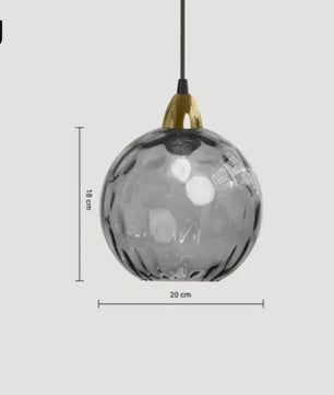 Kleurrijke Moderne Glazen Hanglamp - Stijlvolle Plafondlamp voor Woonkamer & Eetkamer