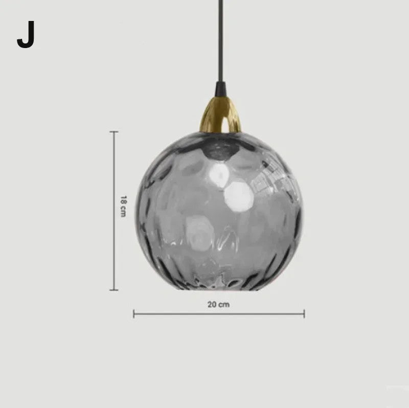 Kleurrijke Moderne Glazen Hanglamp - Stijlvolle Plafondlamp voor Woonkamer & Eetkamer