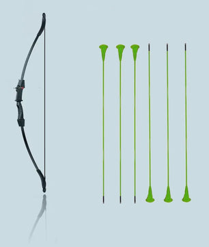 Kinder Recurve Boog en Zuignap Pijl Set - Junior Boogschieten Training 15-18lbs 42 inch