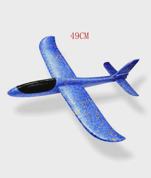 49cm Schuim Vliegtuig - Handgooi Vlieger Model voor Buitenplezier & Cadeau voor Kinderen