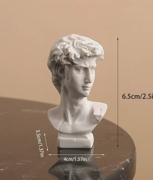 Griekse Mythologie Apollo buste sculptuur van hars - Klassieke God van het Zonlicht