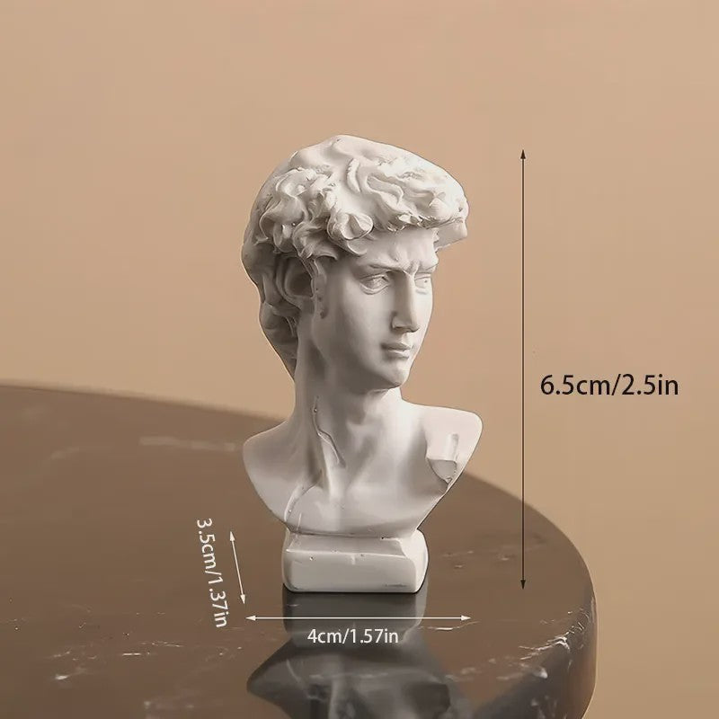 Griekse Mythologie Apollo buste sculptuur van hars - Klassieke God van het Zonlicht