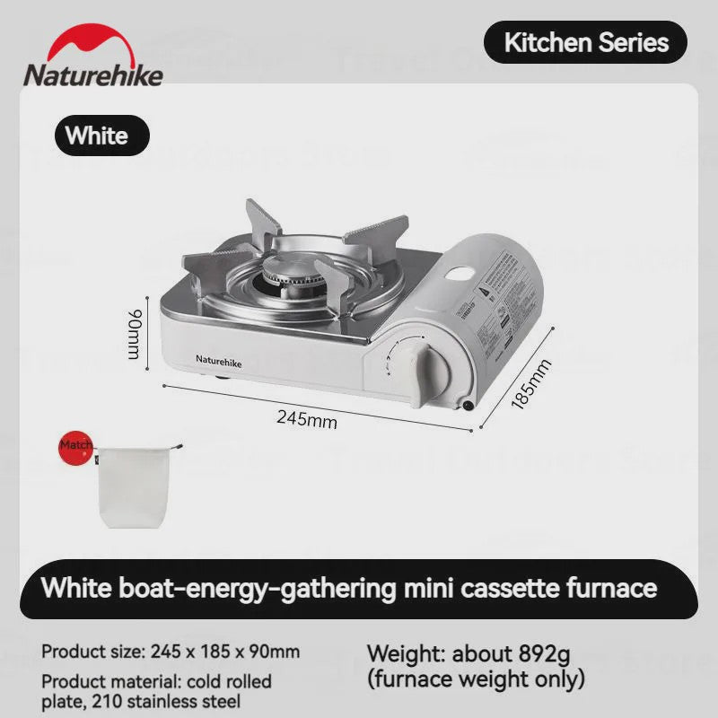 Naturehike Mini Camping Gasfornuis 2.2KW - Ultralicht & Draagbaar