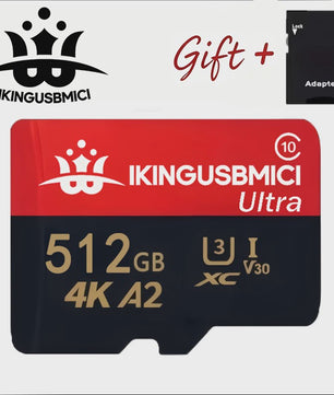 Snelle Micro SD Kaart (32GB-512GB) - U3, V30, A2 - Hoge Kwaliteit & Duurzaam
