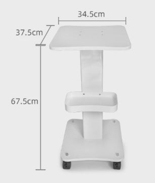 Professionele 3-Laags Beauty Trolley op Wielen - Mobiele Salonkar voor Schoonheidsspecialisten
